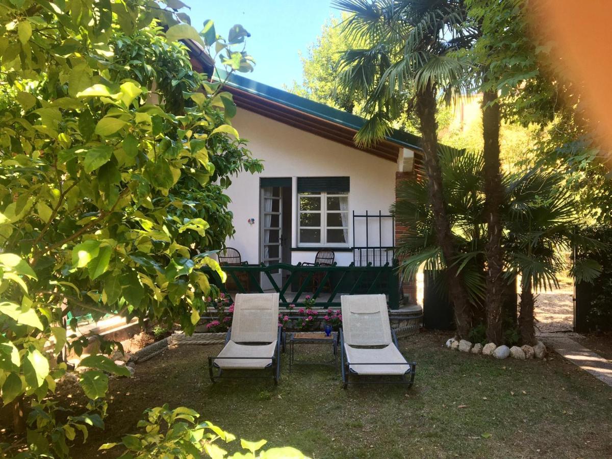 טוסקולנו מדרנו Casa Vacanze Gabbianella Villa Con Giardino Lungolago Maderno מראה חיצוני תמונה